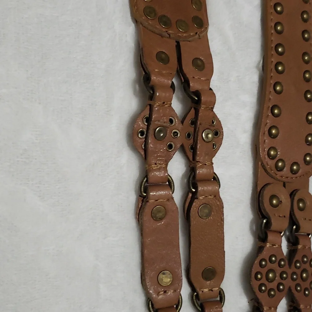 FREE PEOPLE STUDDED BELT. Size S/M‎ (43ins)